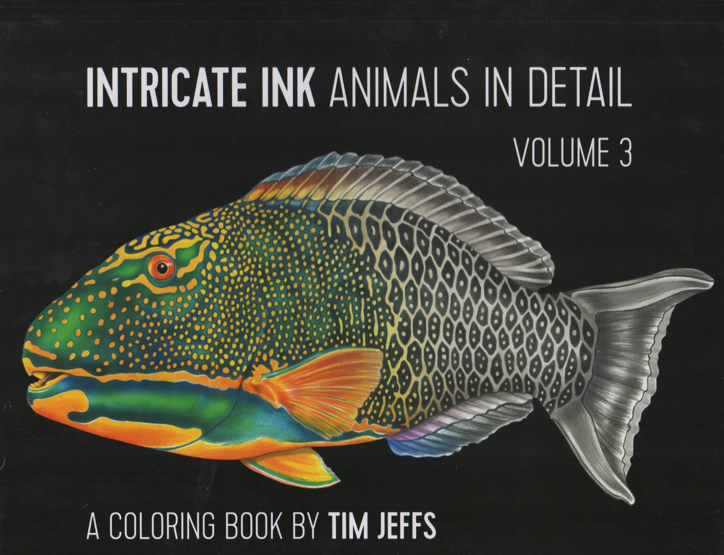 Intricate Ink Animals in Detail Volume 3