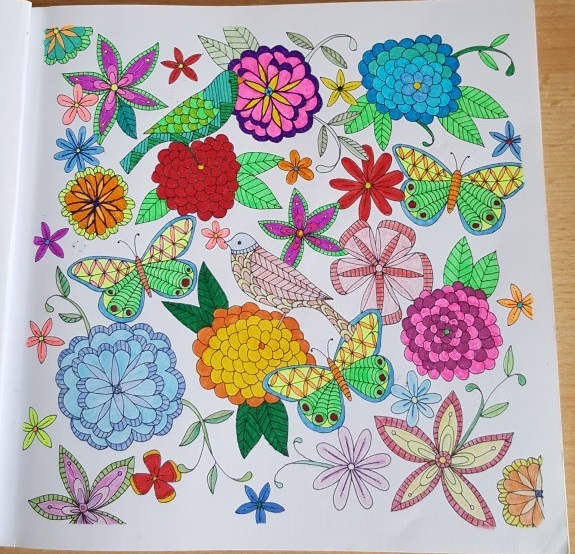 The gift of Colouring for MUM